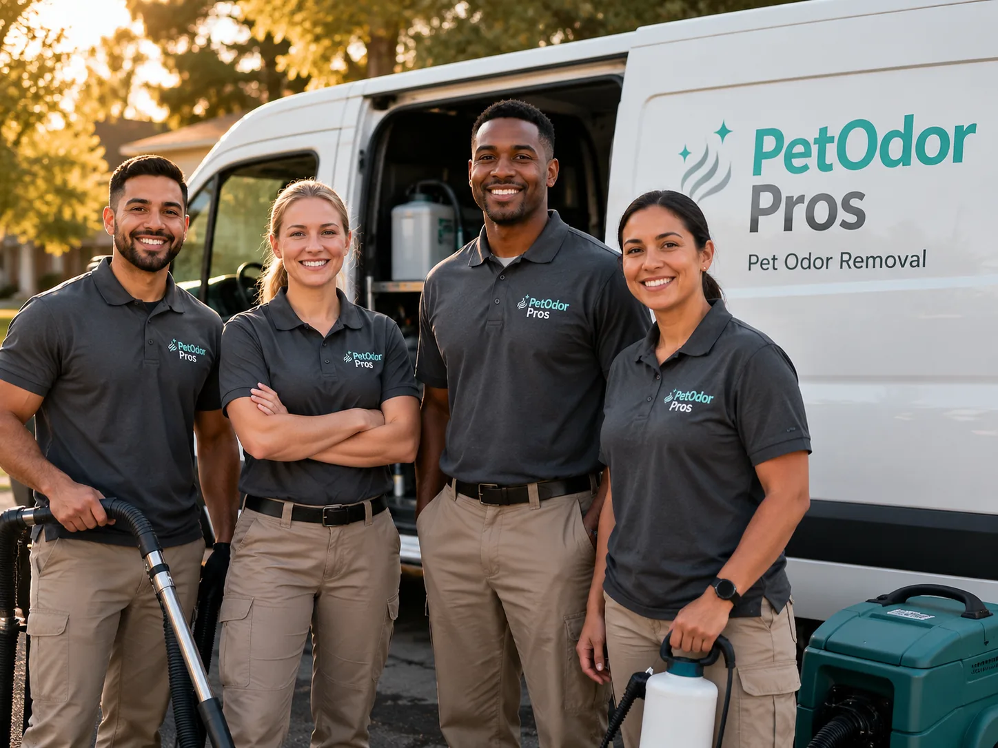 Pet Odor Removal team serving East Texas, PA
